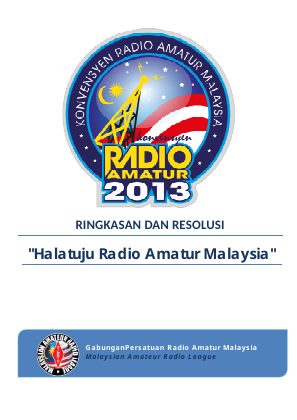 First page of Resolusi KRAM 2013 — Ringkasan