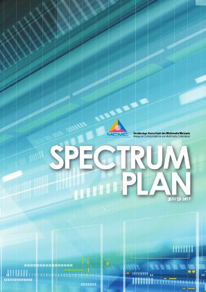 First page of MCMC Spectrum Plan — 2017